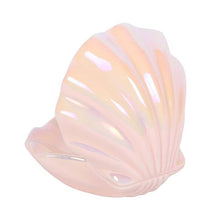 Load image into Gallery viewer, Iridescent Clam Shell Coastal Trinket Dish