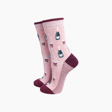 Load image into Gallery viewer, Champagne Women's Bamboo Socks in Soft Pink: UK 3-7 | EU 36-40 | US 5-9
