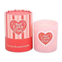 Load image into Gallery viewer, Self Love Club Coconut Valentine's Day Candle