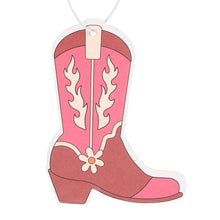 Load image into Gallery viewer, Cowboy Boot Vanilla Scented Air Freshener