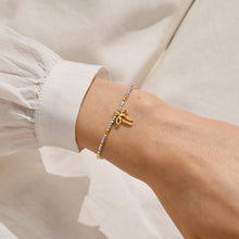 Load image into Gallery viewer, Christmas Little Stories 'Fa La La La La' Bracelet In Silver and Gold Plating