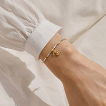 Load image into Gallery viewer, Christmas Little Stories 'Fizz The Season' Bracelet In Silver and Gold Plating