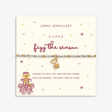 Load image into Gallery viewer, Christmas Little Stories 'Fizz The Season' Bracelet In Silver and Gold Plating