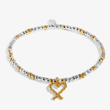 Load image into Gallery viewer, Christmas Little Stories 'Naughty And Nice' Bracelet In Silver and Gold Plating