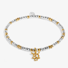 Load image into Gallery viewer, Christmas Little Stories 'Love And Wishes' Bracelet In Silver and Gold Plating