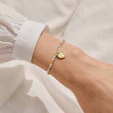 Load image into Gallery viewer, Little Stories 'Birthday Love' Bracelet In Silver and Gold Plating