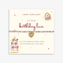 Load image into Gallery viewer, Little Stories 'Birthday Love' Bracelet In Silver and Gold Plating