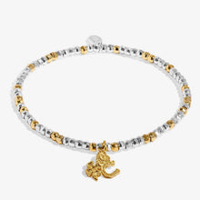 Load image into Gallery viewer, Little Stories 'Love And Luck' Bracelet In Silver and Gold Plating