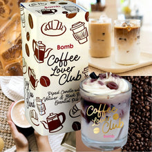 Load image into Gallery viewer, Coffee Lover Club Piped Candle