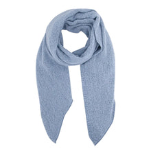 Load image into Gallery viewer, Asymmetric Heavyweight Scarf in Blue