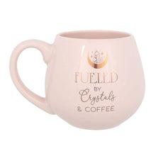 Load image into Gallery viewer, Crystals and Coffee Rounded Mug