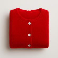 Load image into Gallery viewer, Short Sleeve Mohair Cardigan