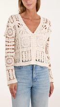 Load image into Gallery viewer, Patchwork Crochet Cardigan