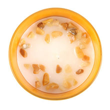 Load image into Gallery viewer, Gemini Lavender &amp; Cedarwood Zodiac Crystal Candle