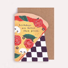 Load image into Gallery viewer, Pizza Slice Birthday Card | Pizza Birthday Card
