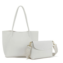Load image into Gallery viewer, Long &amp; Son Tote Bag (3 in 1) White