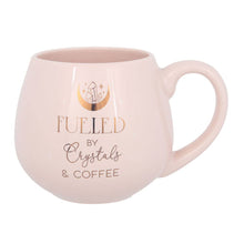 Load image into Gallery viewer, Crystals and Coffee Rounded Mug