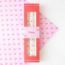 Load image into Gallery viewer, Set of 3 Love Heart Cherry Valentine Taper Candles