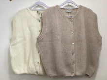 Load image into Gallery viewer, Mohair Tank Top Cardigan