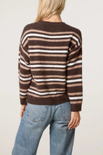 Load image into Gallery viewer, Chocolate Stripe Jumper