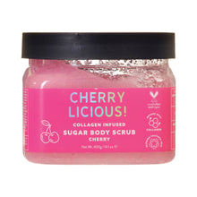 Load image into Gallery viewer, Cherrylicious Body Scrub - Cherry &amp; Collagen