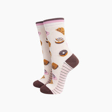Load image into Gallery viewer, Bakery Women's Bamboo Socks in Cream: UK 3-7 | EU 36-40 | US 5-9