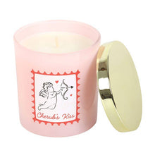 Load image into Gallery viewer, Cherub's Kiss Passionberry Peach Valentine's Day Candle