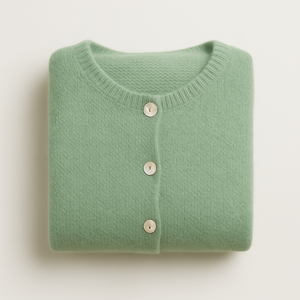 Short Sleeve Mohair Cardigan