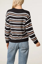 Load image into Gallery viewer, Black Stripe Jumper