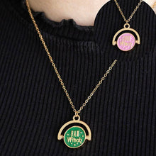 Load image into Gallery viewer, Which Witch Are You? Spinning Necklace
