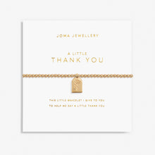 Load image into Gallery viewer, Gold A Little &#39;Thank You&#39; Bracelet