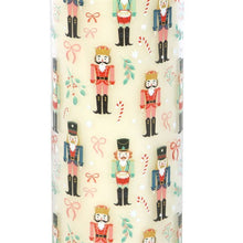 Load image into Gallery viewer, Nutcracker Print Festive Spice Christmas Tube Candle