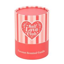 Load image into Gallery viewer, Self Love Club Coconut Valentine's Day Candle