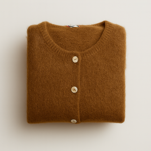 Short Sleeve Mohair Cardigan