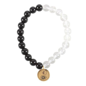 Yin Yang Beaded Bracelets in Display