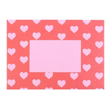 Load image into Gallery viewer, Bestie Enamel Heart Necklace Valentine&#39;s Day Greeting Card