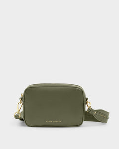 Khaki Avery Small Crossbody Bag
