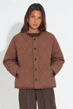Load image into Gallery viewer, Traditional Check Reversible Jacket in Brown