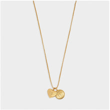 Load image into Gallery viewer, '21st Birthday' Waterproof Gold Sentiment Necklace