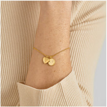 Load image into Gallery viewer, '21st Birthday' Waterproof Gold Sentiment Bracelet