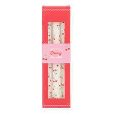Load image into Gallery viewer, Set of 3 Love Heart Cherry Valentine Taper Candles