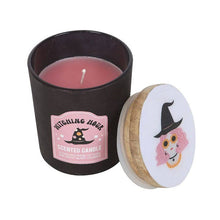 Load image into Gallery viewer, Witching Hour Plum and Black Cherry Halloween Candle