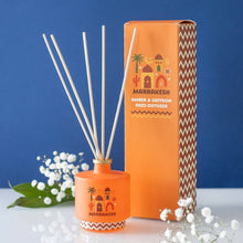Load image into Gallery viewer, Marrakesh Amber &amp; Saffron Reed Diffuser