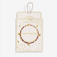 Load image into Gallery viewer, Affirmation Card 'Happiness' Bracelet