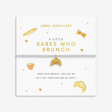 Load image into Gallery viewer, A Little Vibes 'Babes Who Brunch' Bracelet