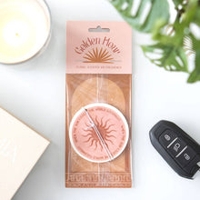 Load image into Gallery viewer, Golden Hour Sun Floral Scented Air Freshener