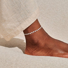Load image into Gallery viewer, Sparkle Chain Anklet Silver