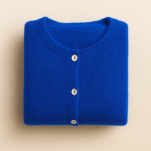 Load image into Gallery viewer, Short Sleeve Mohair Cardigan