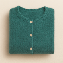 Load image into Gallery viewer, Short Sleeve Mohair Cardigan