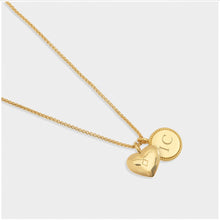 Load image into Gallery viewer, '21st Birthday' Waterproof Gold Sentiment Necklace
